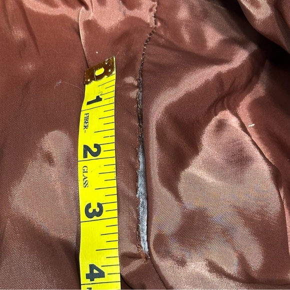 Pelle Print Leather Leopard Bomber Jacket Coat Brown Vintage Size Small - Picture 14 of 16